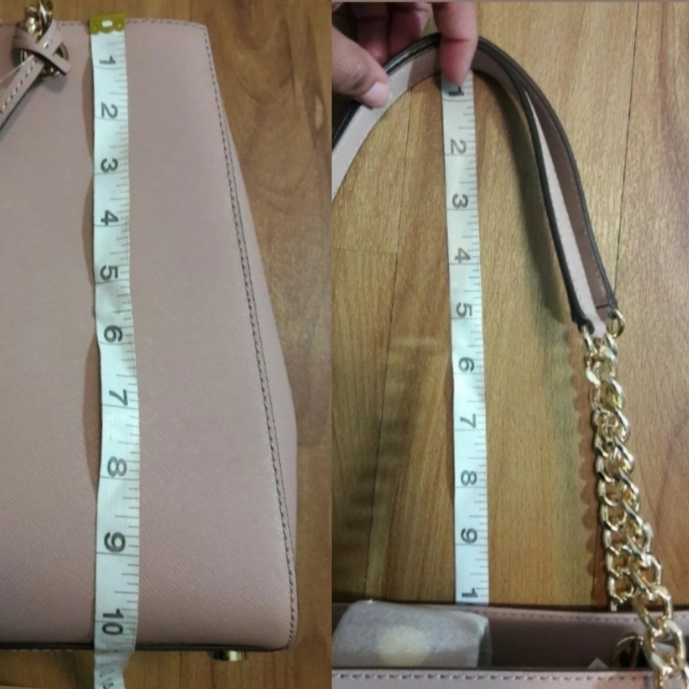 Michael Kors Susannah Large Leather Tote Handbag - Picture 5 of 8
